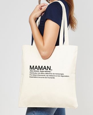 Tote bag Maman définition