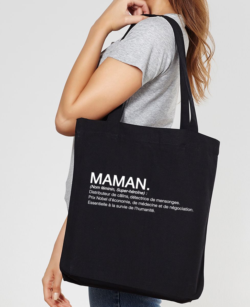 Tote bag Maman définition