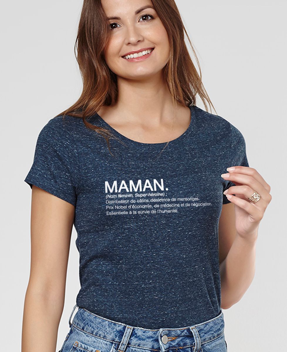 T-Shirt femme Maman définition