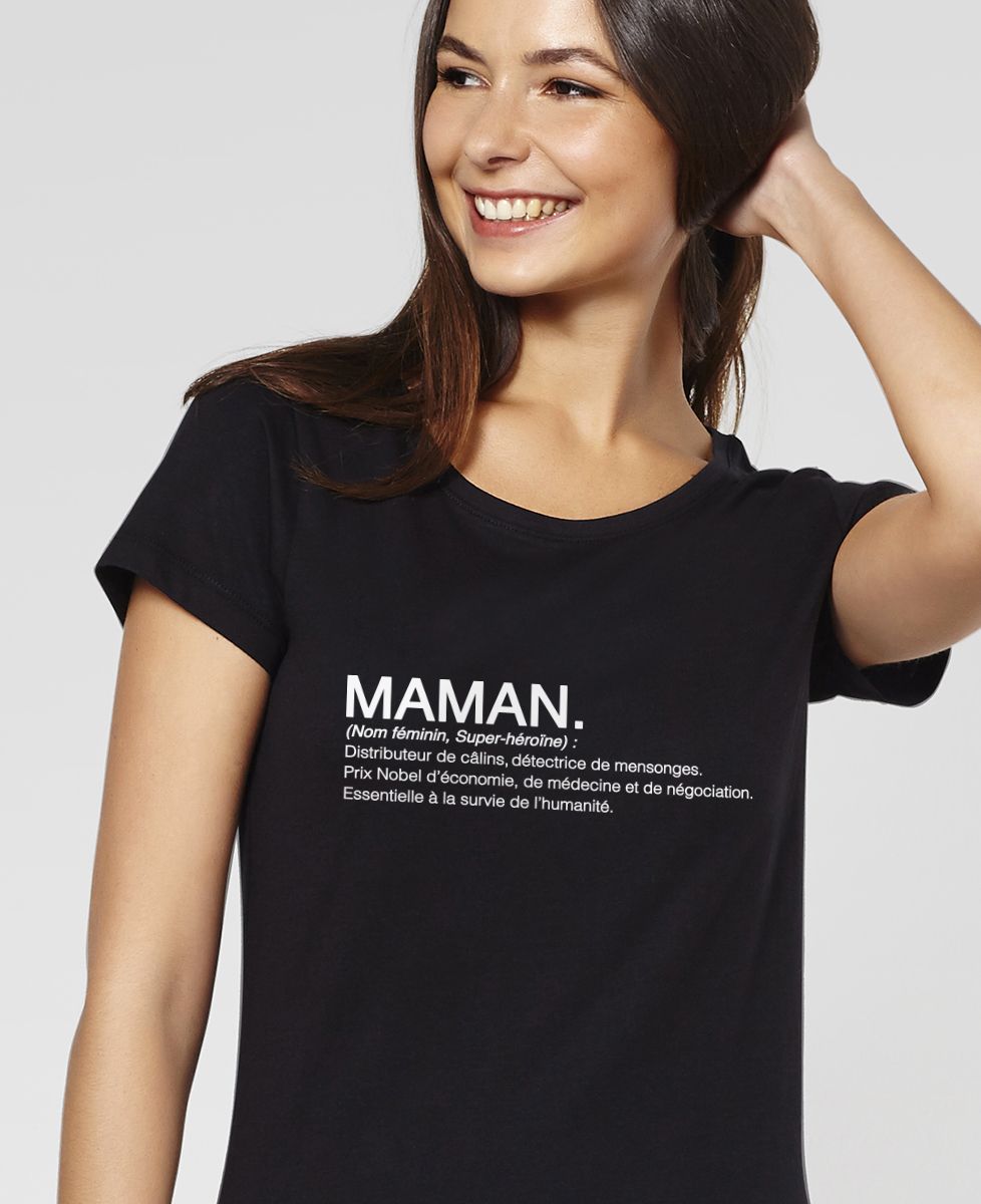 T-Shirt femme Maman définition
