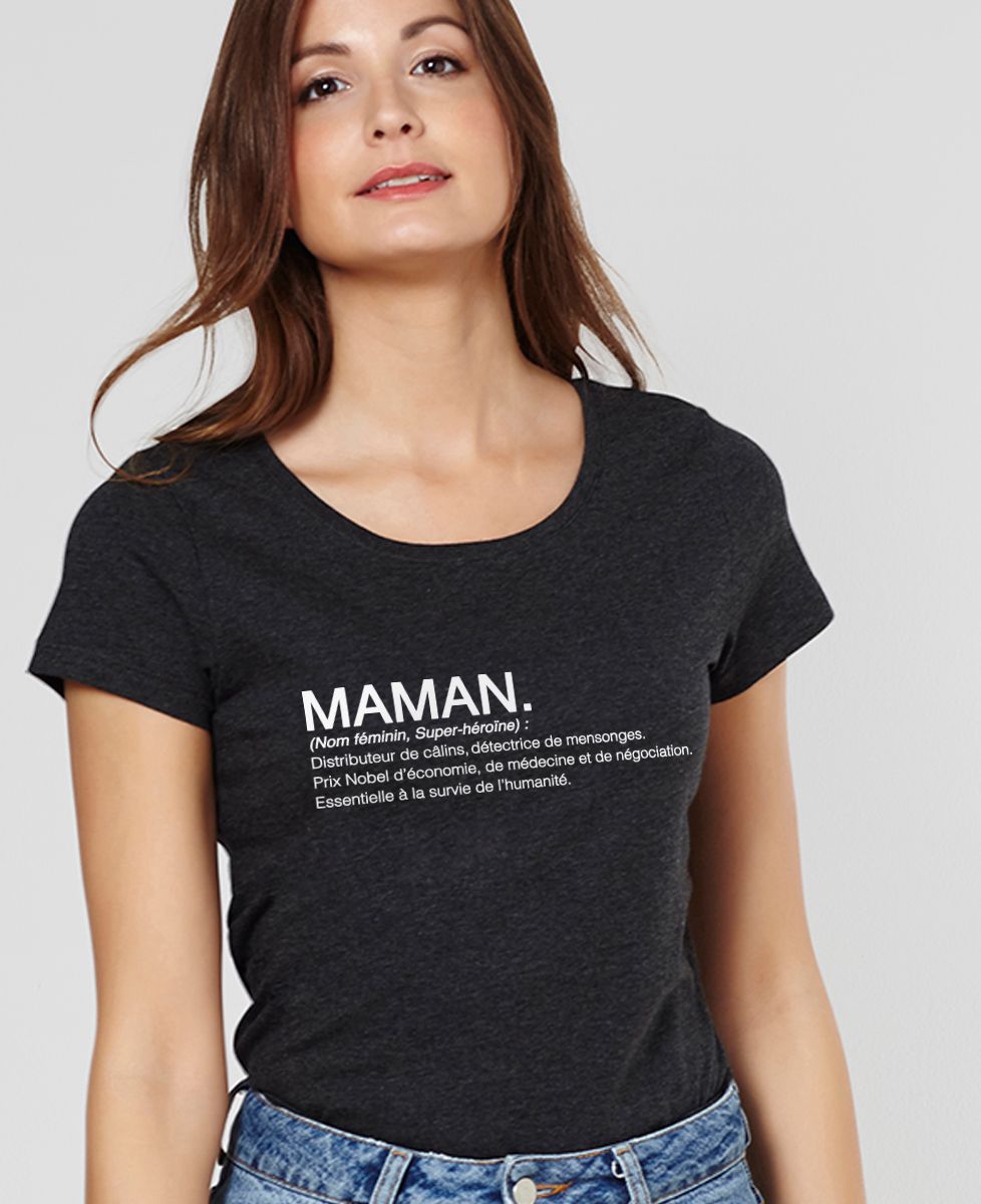 T-Shirt femme Maman définition