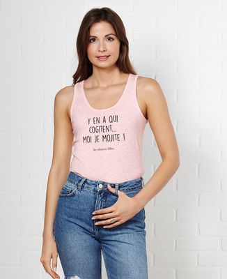 Débardeur femme Y'en a qui cogitent