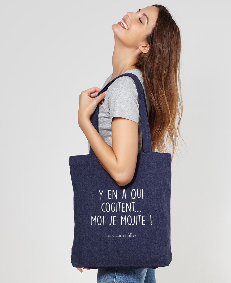 Tote bag Y'en a qui cogitent