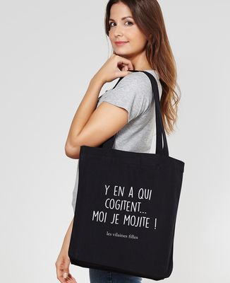 Tote bag Y'en a qui cogitent