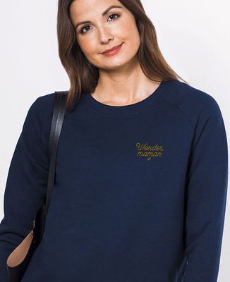 Sweatshirt femme Wonder maman