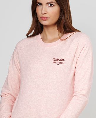 Sweatshirt femme Wonder maman