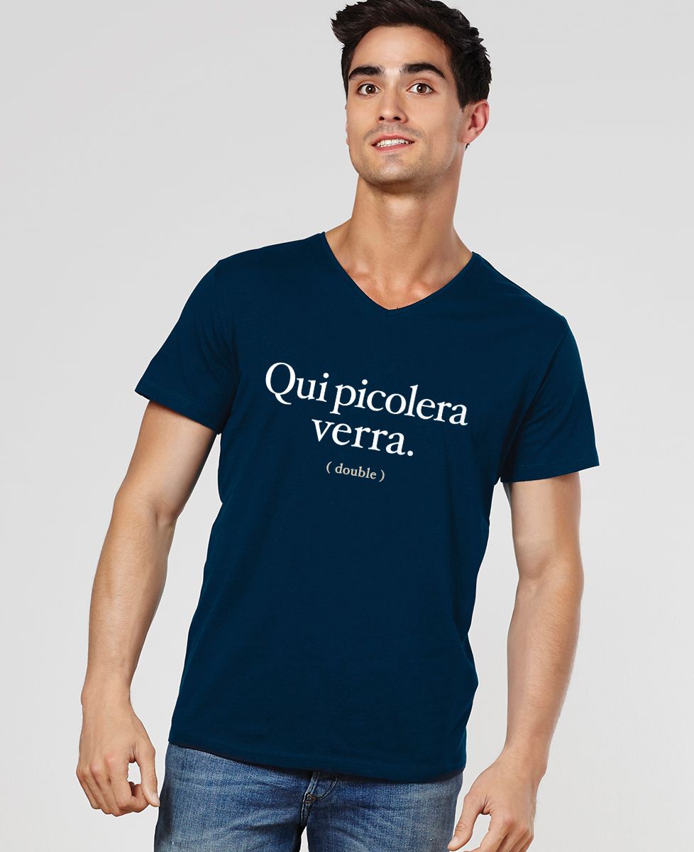 T-Shirt homme Qui picolera verra