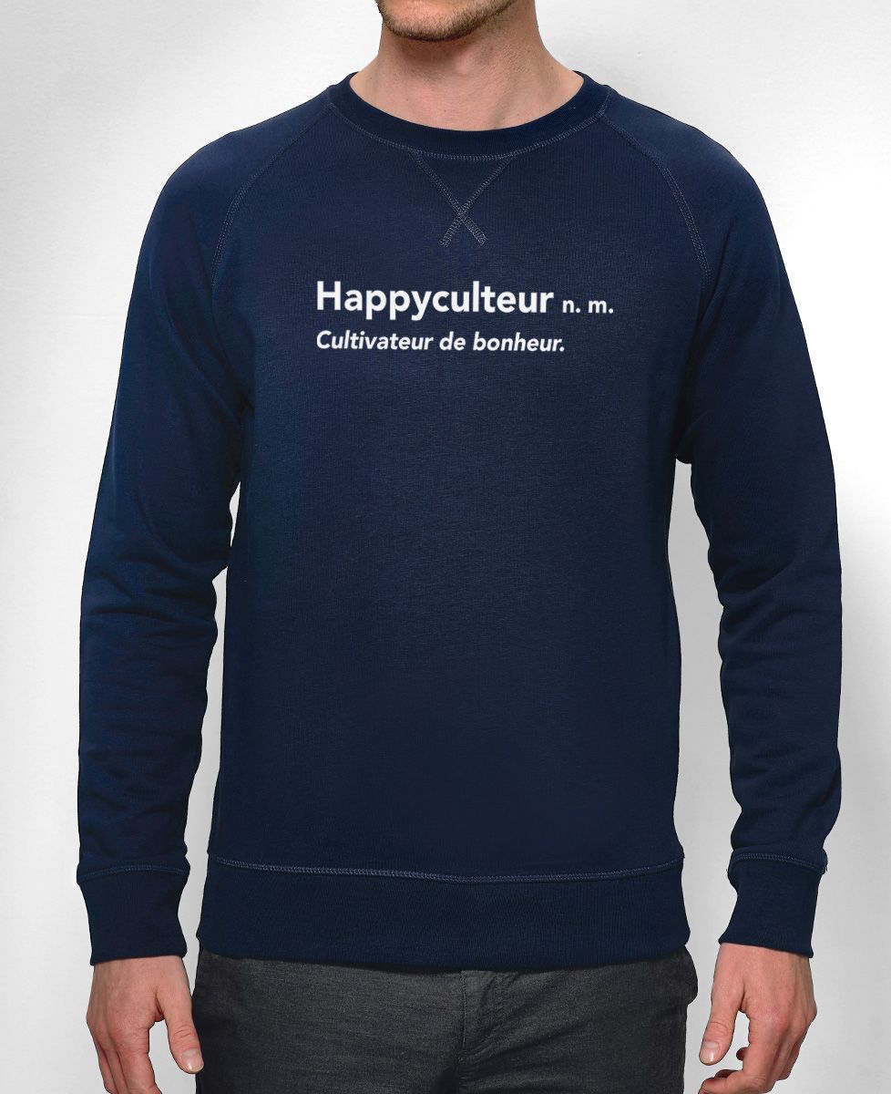 Sweatshirt homme Happyculteur