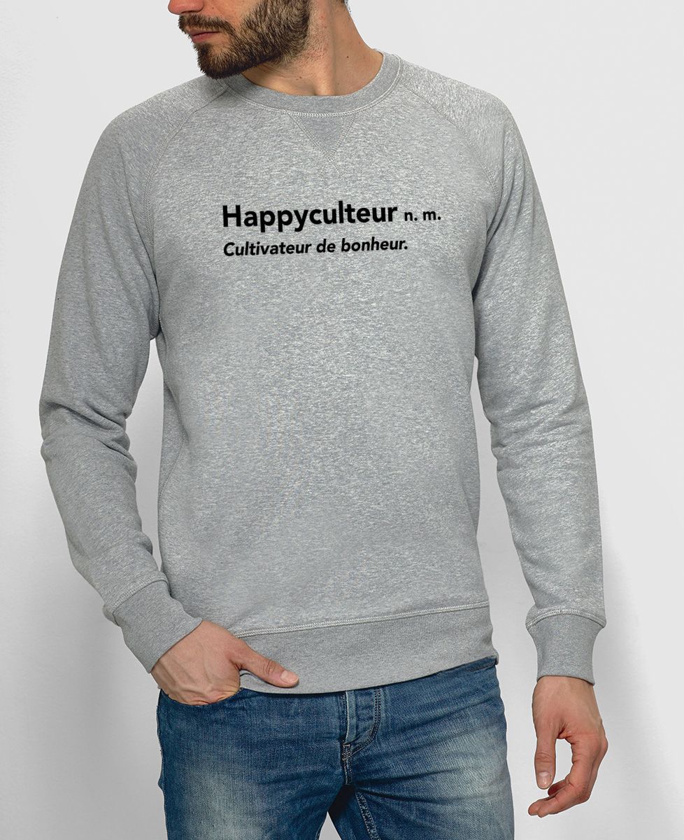 Sweatshirt homme Happyculteur