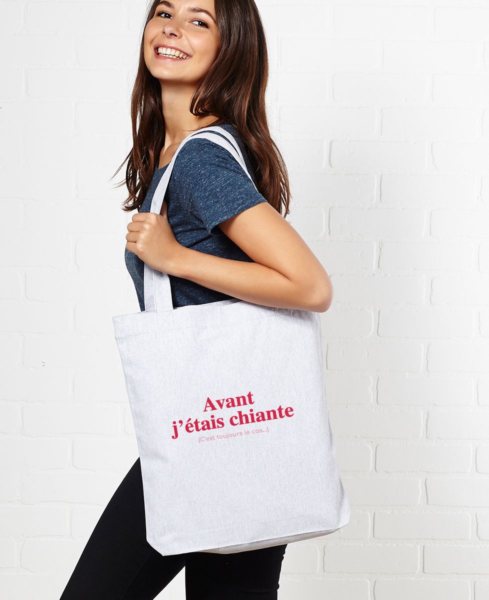 Tote bag Avant j'étais chiante