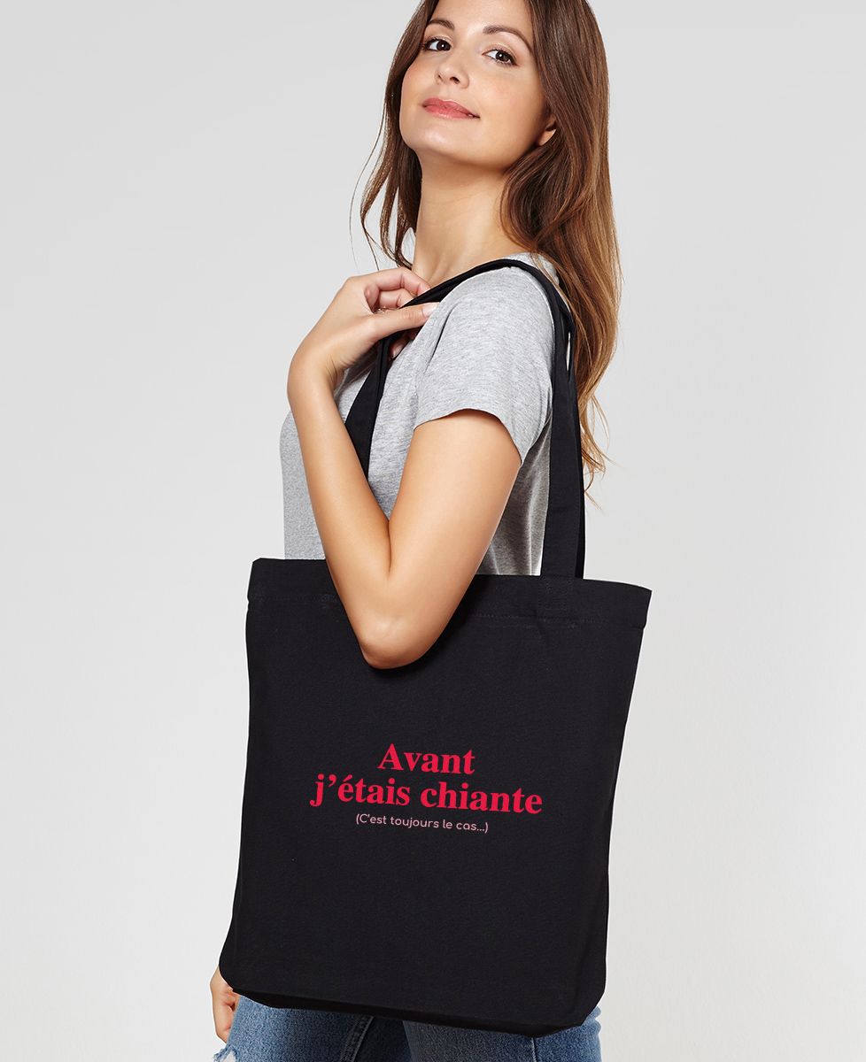 Tote bag Avant j'étais chiante