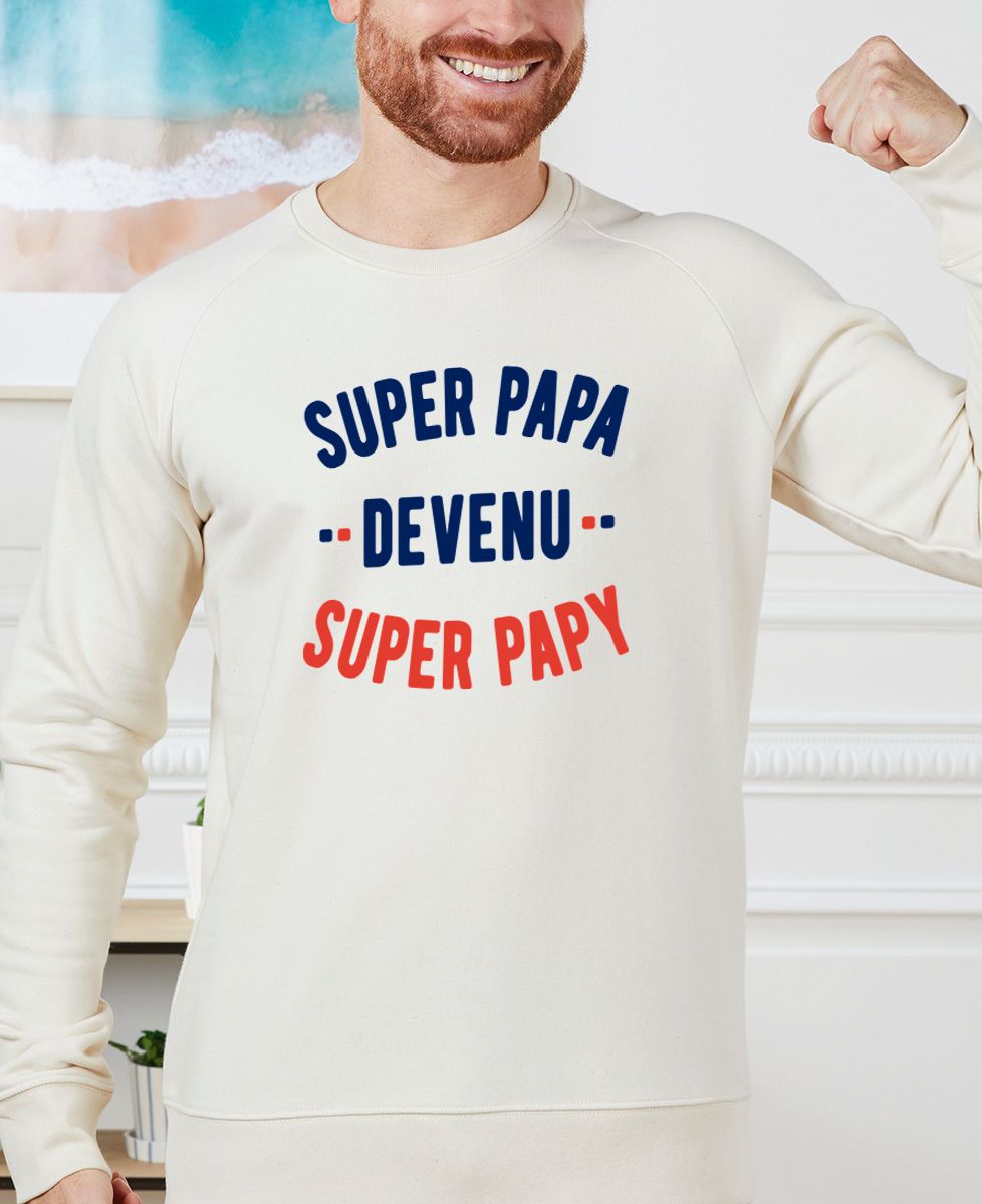 Bonne Fête Papy Tee Shirt Personnalisu00e9 Homme SI PAPI Fete