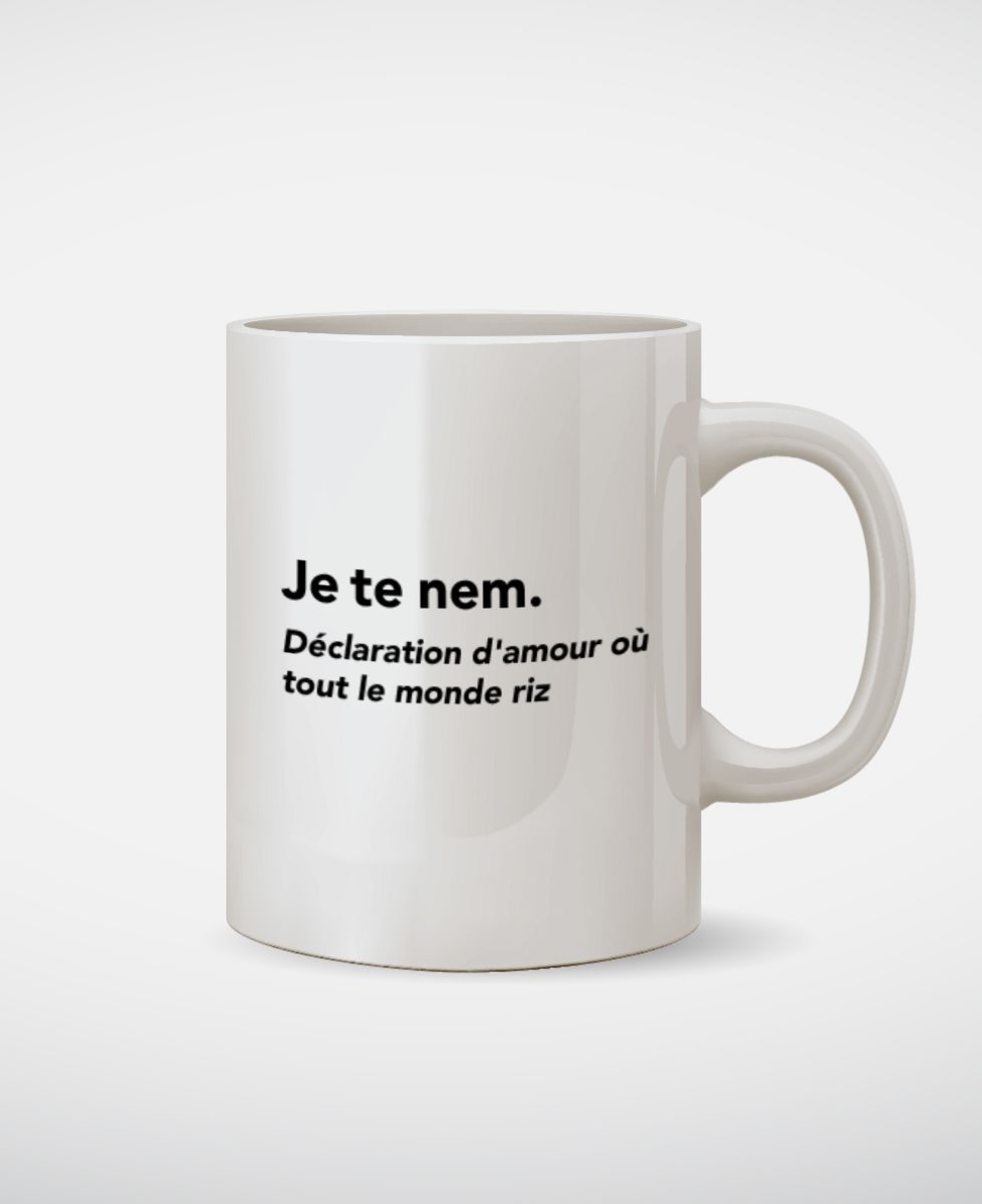 Mug Je te nem
