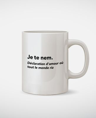 Mug Je te nem