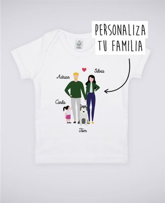 Body Bébé T-Shirt People - 100% Coton - Noir