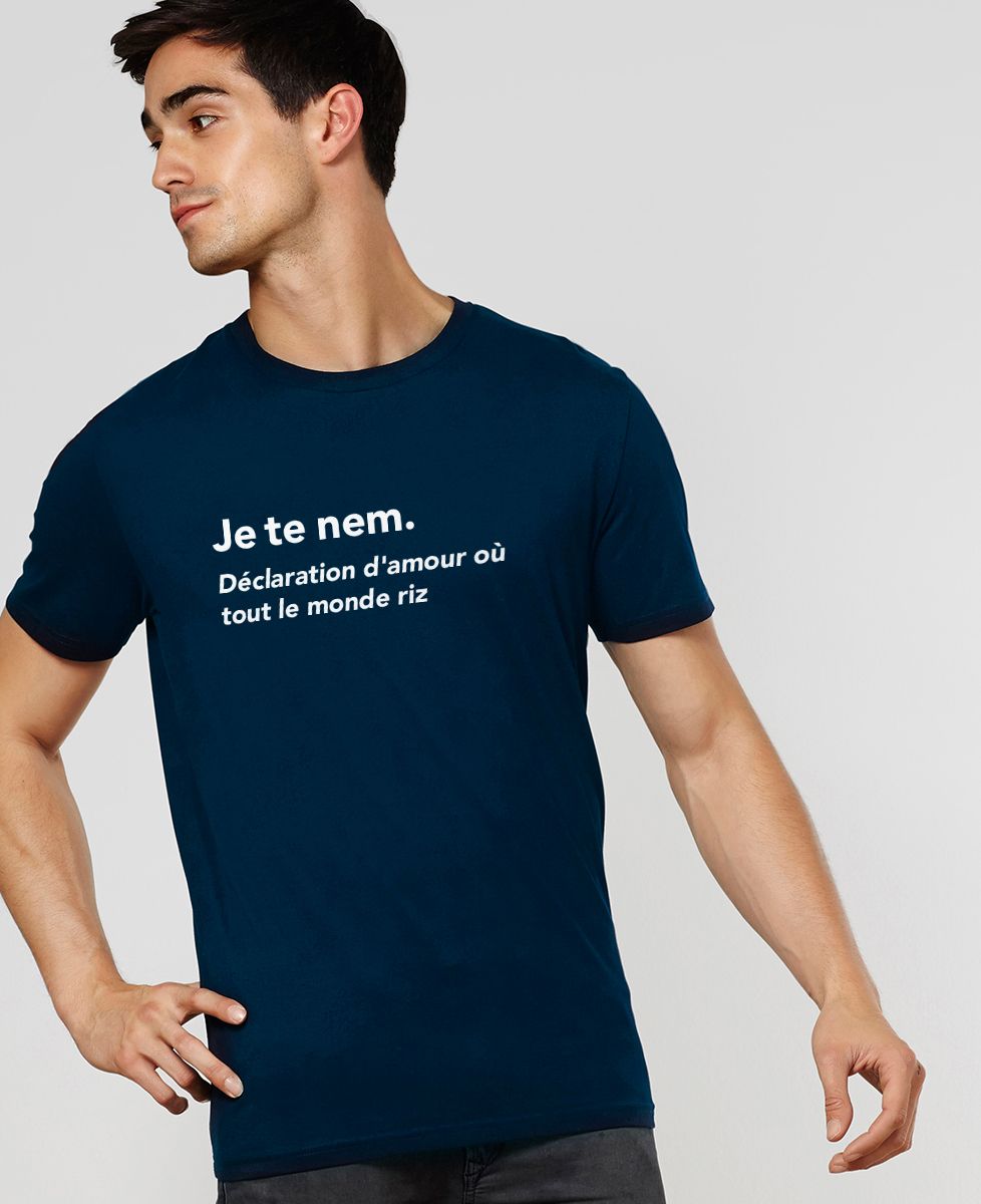 T-Shirt homme Je te nem