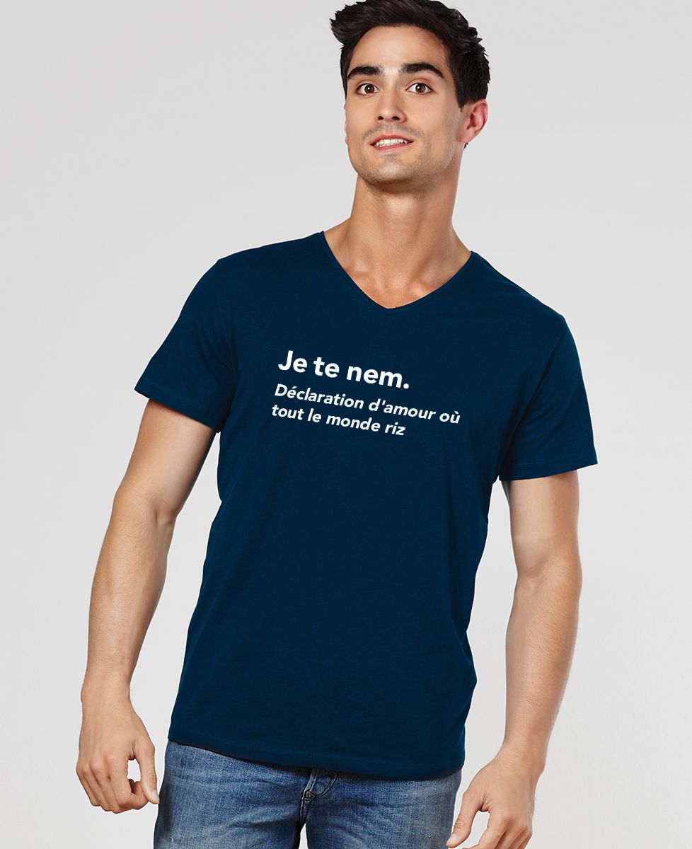 T-Shirt homme Je te nem