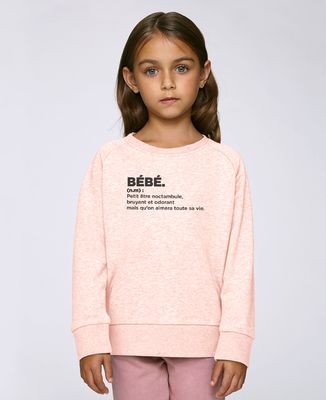 Sweatshirt enfant Bébé définition