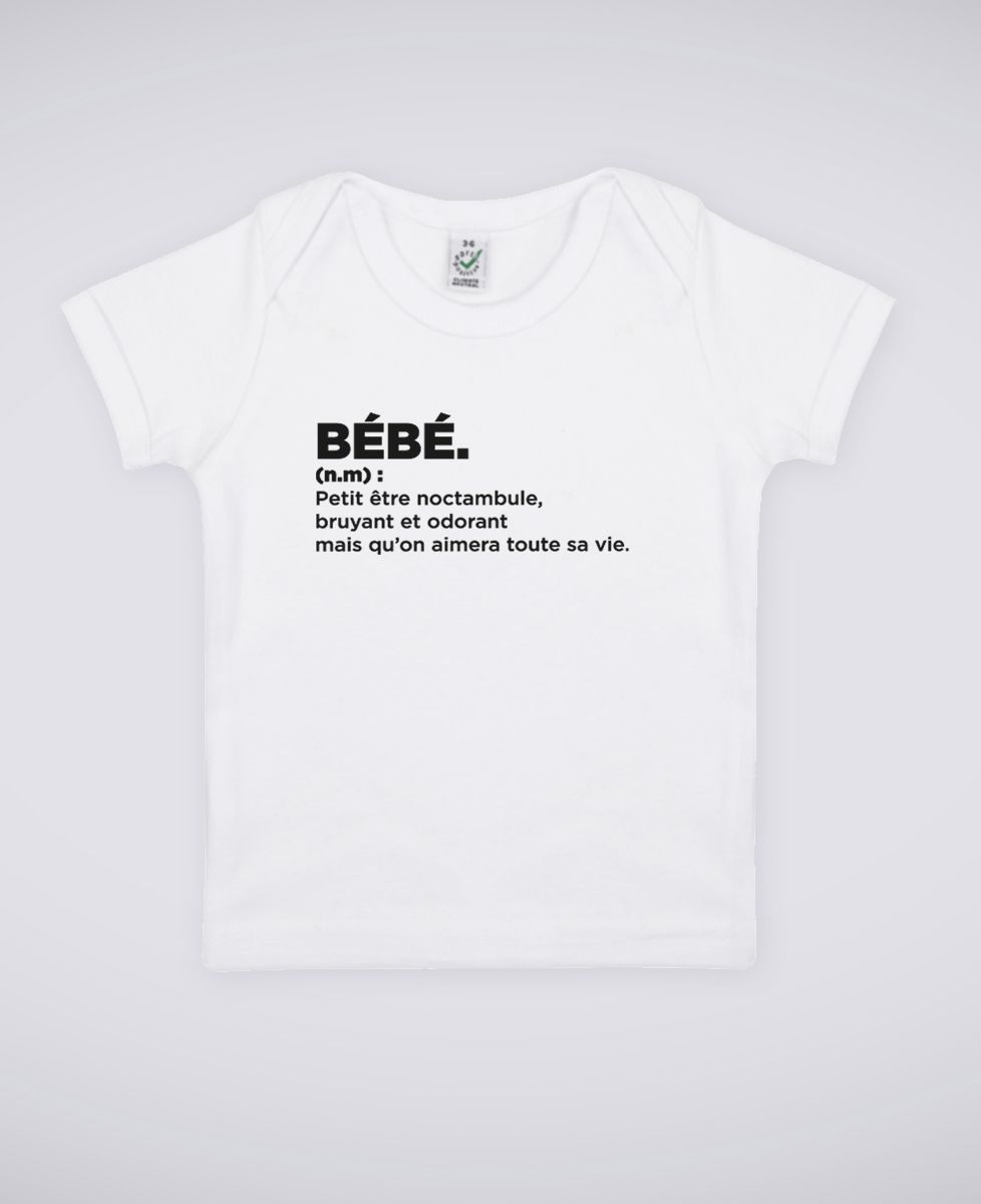 T-Shirt bébé Bébé définition