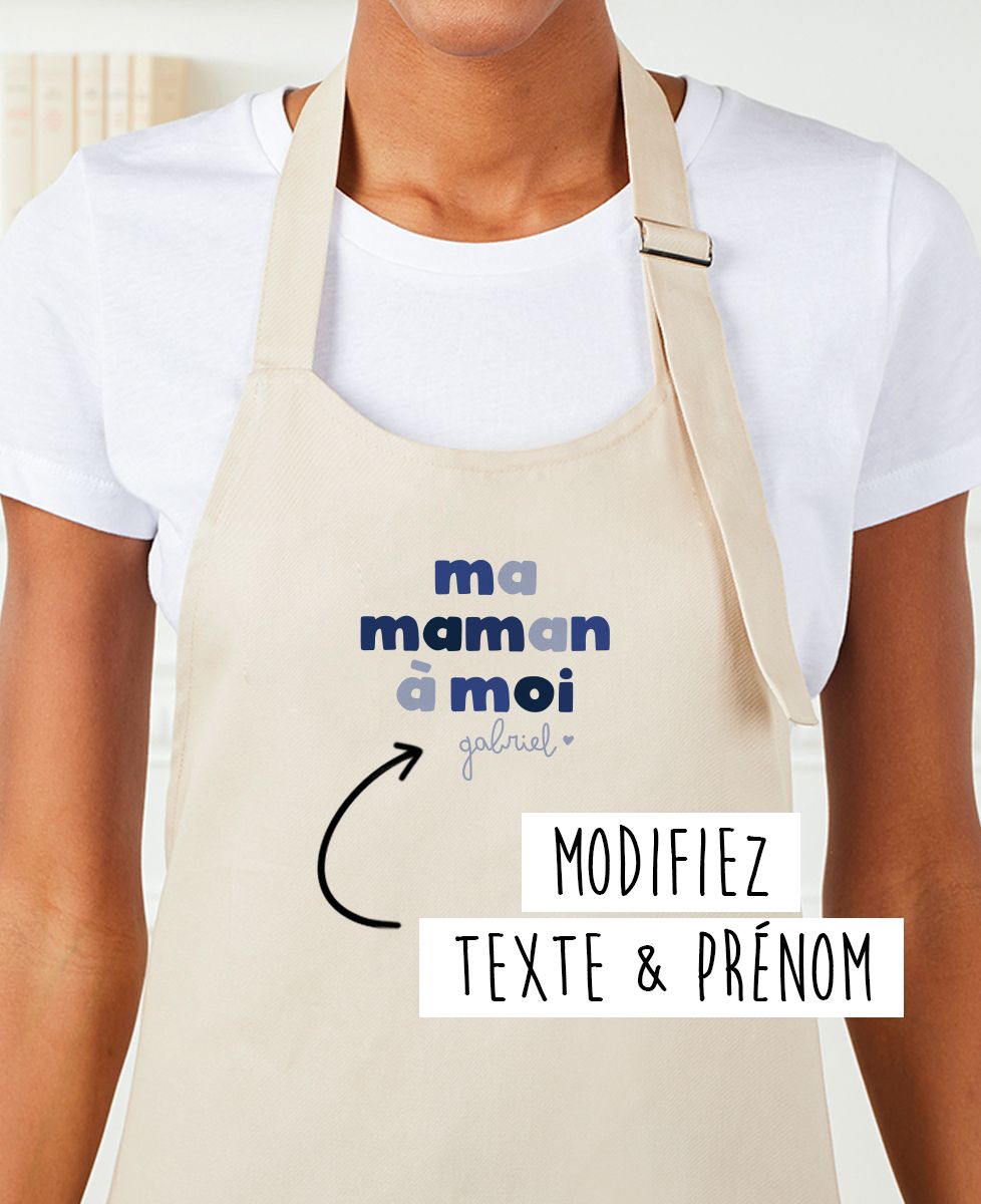 Tablier De Cuisine Pour Mamie - Message "Tout Est Meilleur Quand Mamie Cuisine", Réglable, Cadeau Fête Des Mères/Noël - 6