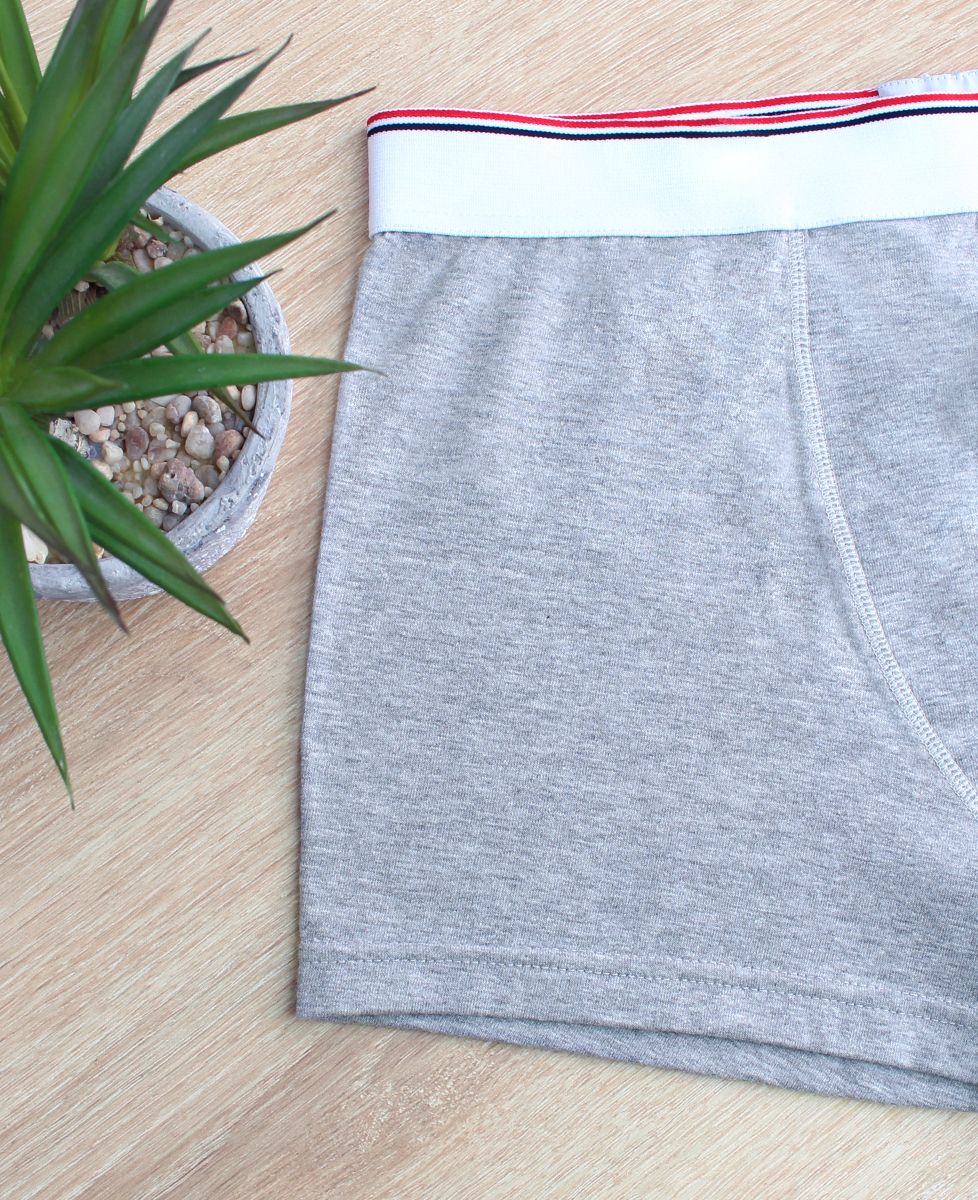 Boxer Grand coeur brodé personnalisé