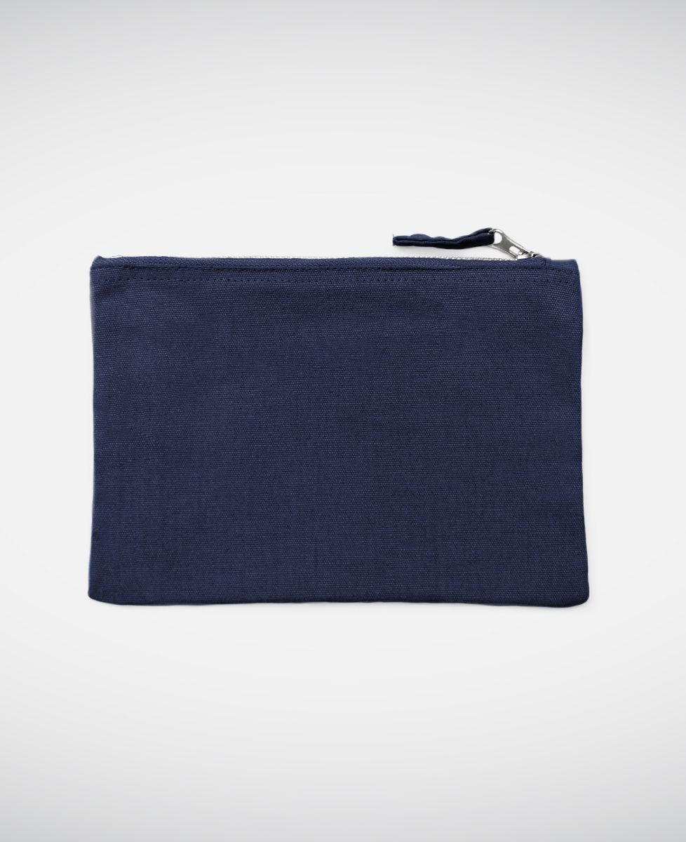 Pouch Custom embroidered couple (dark base) - Couple gifts