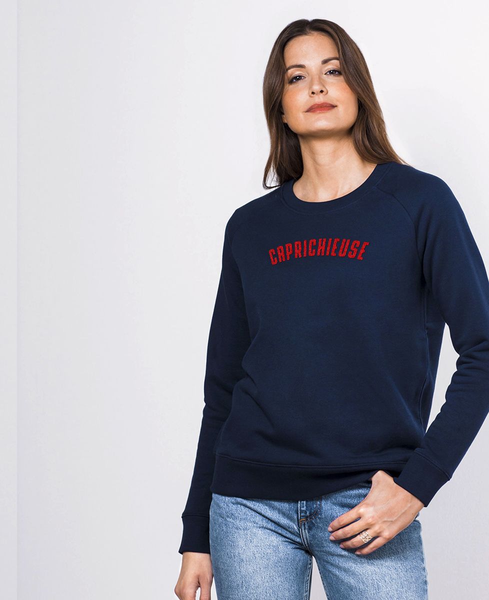 Sweatshirt femme Caprichieuse