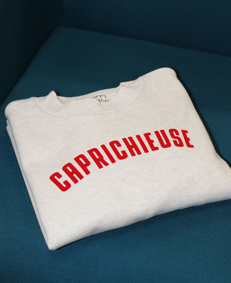 Sweatshirt femme Caprichieuse