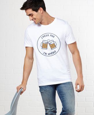 T-Shirt homme J'peux pas j'ai apéro