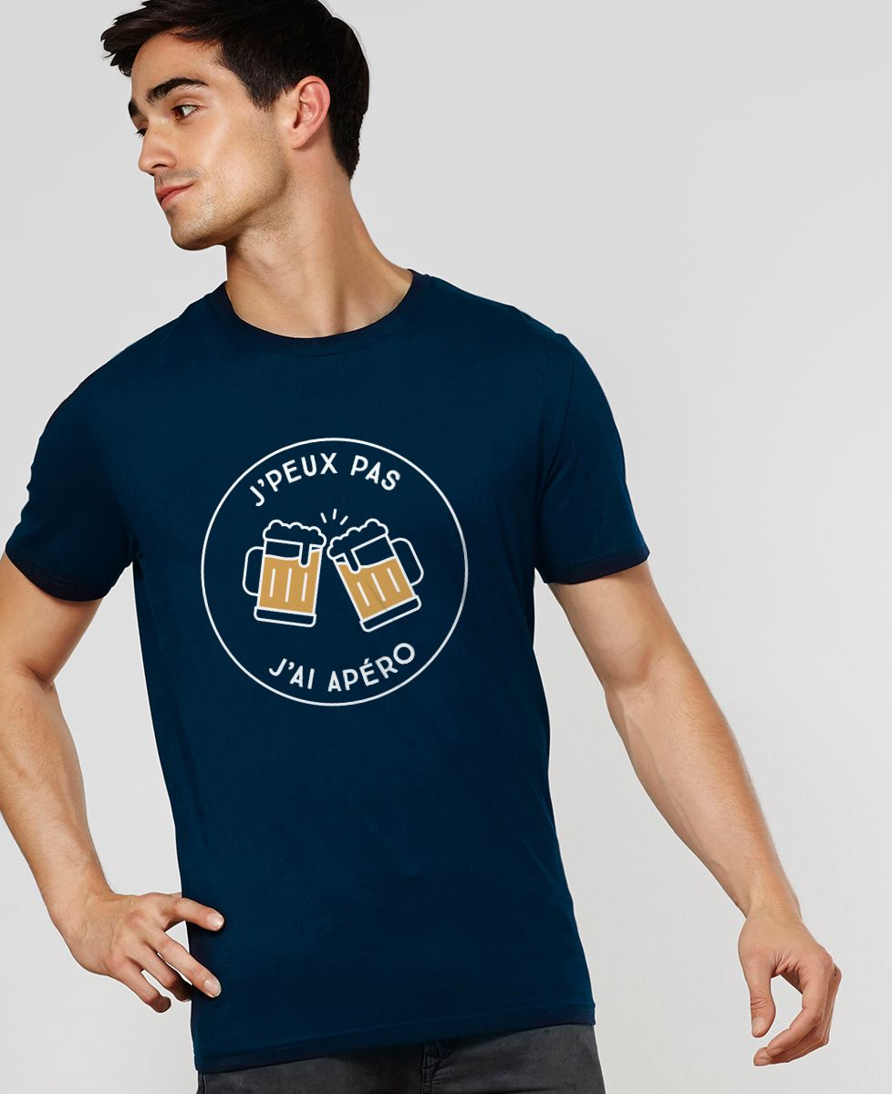T-Shirt homme J'peux pas j'ai apéro