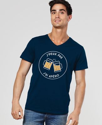 T-Shirt homme J'peux pas j'ai apéro