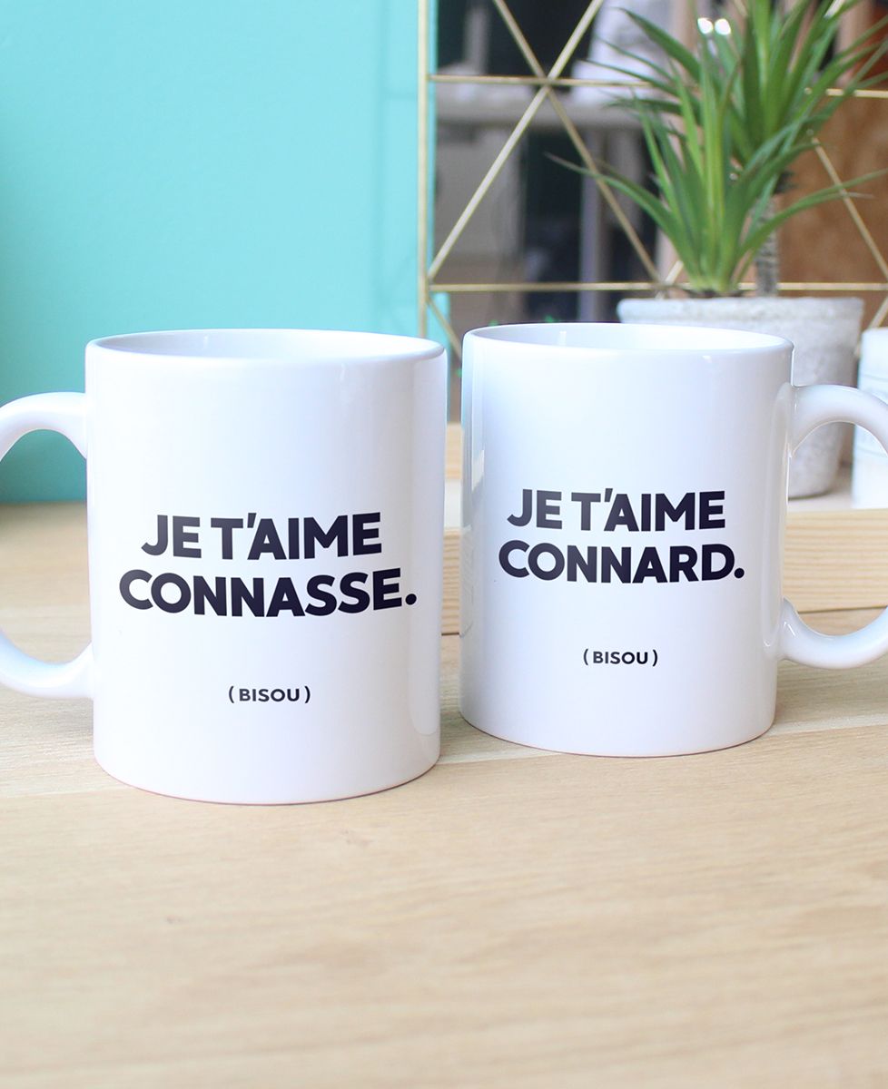 Coffret Je t'aime Connard/Connasse