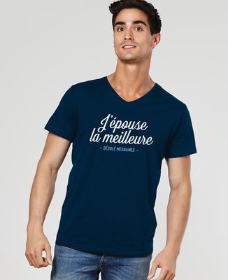 T-Shirt homme J'épouse la meilleure