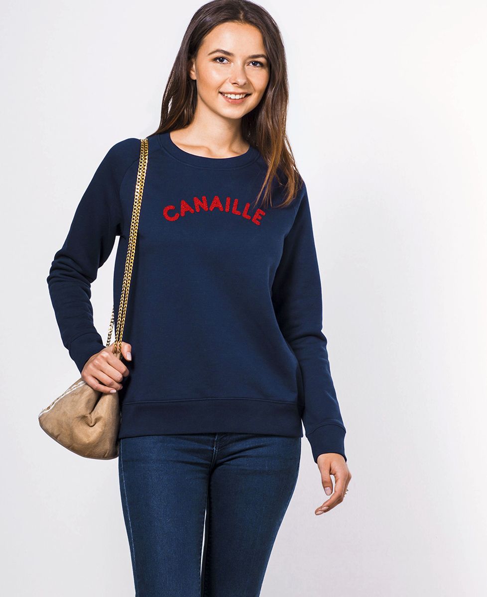 Sweatshirt femme Canaille