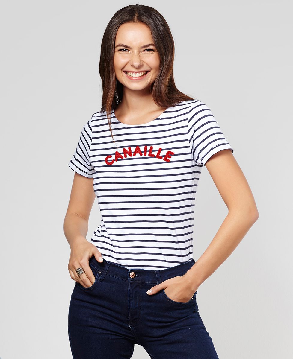 T-shirt femme Canaille