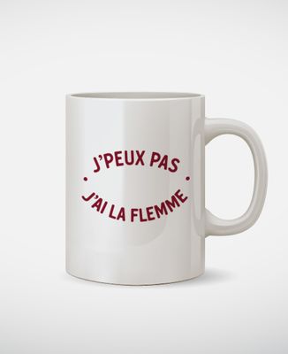 Mug J'peux pas j'ai la flemme