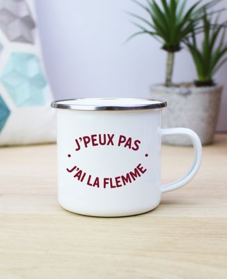 Mug J'peux pas j'ai la flemme