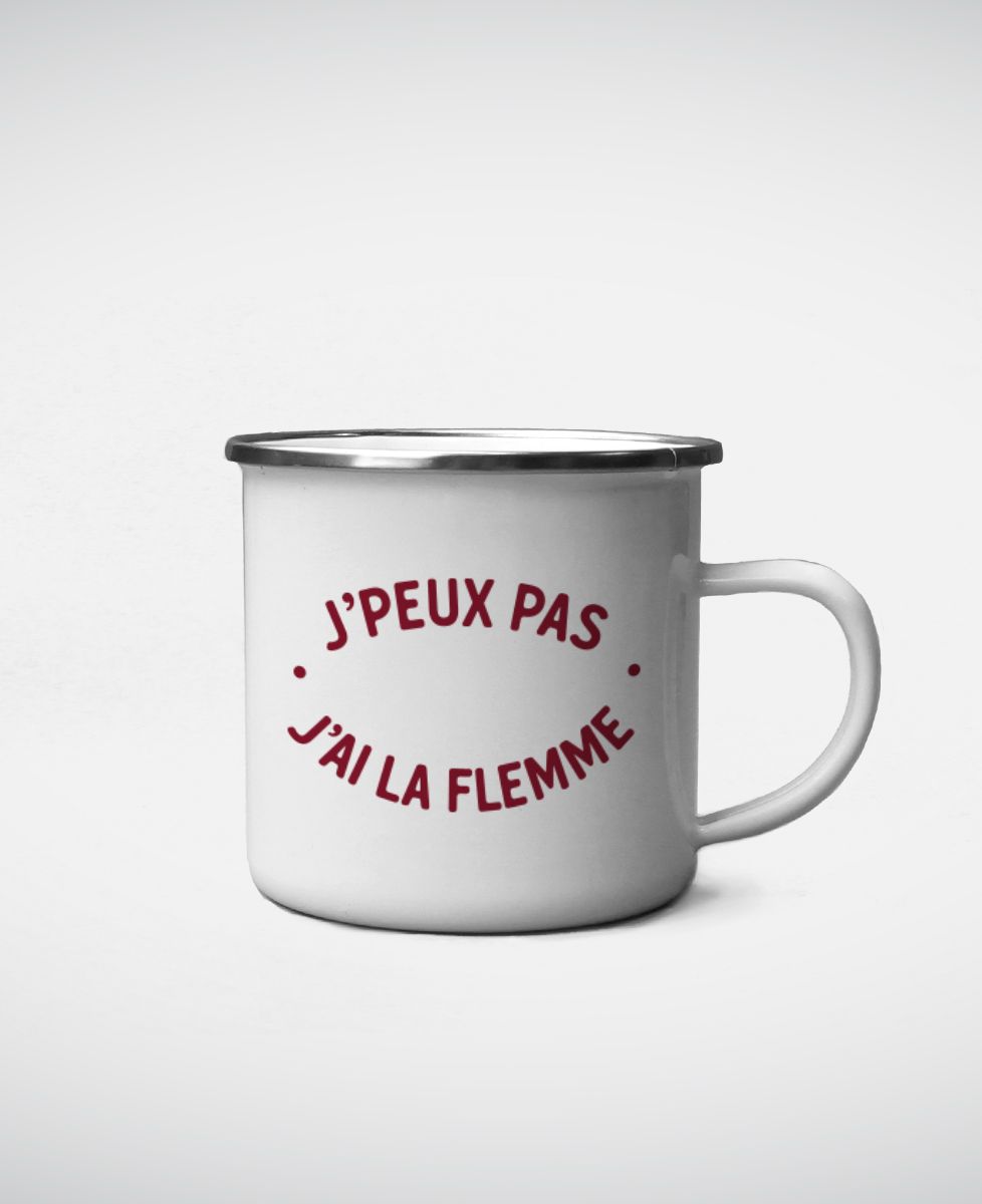 Mug J'peux pas j'ai la flemme