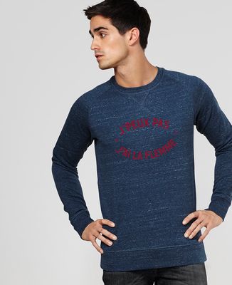 Sweatshirt homme J'peux pas j'ai la flemme