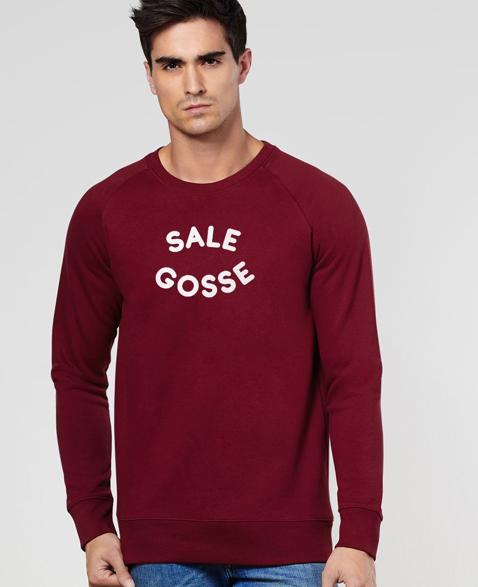 Sweatshirt homme Sale gosse (Effet velours)