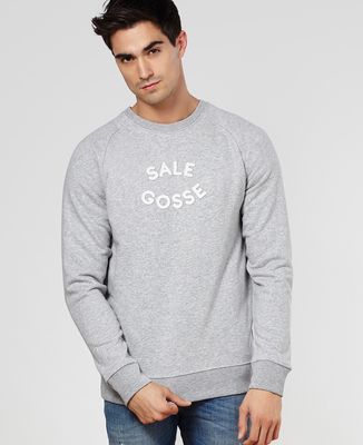Sweatshirt homme Sale gosse (Effet velours)