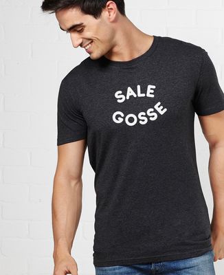 T-Shirt homme Sale gosse (Effet velours)
