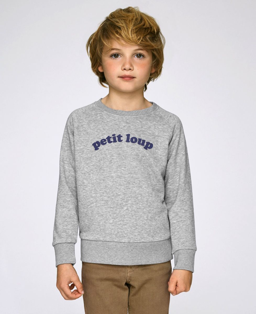 Sweatshirt enfant Petit loup