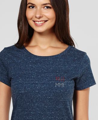 T-Shirt femme MLLE - MME (brodé)
