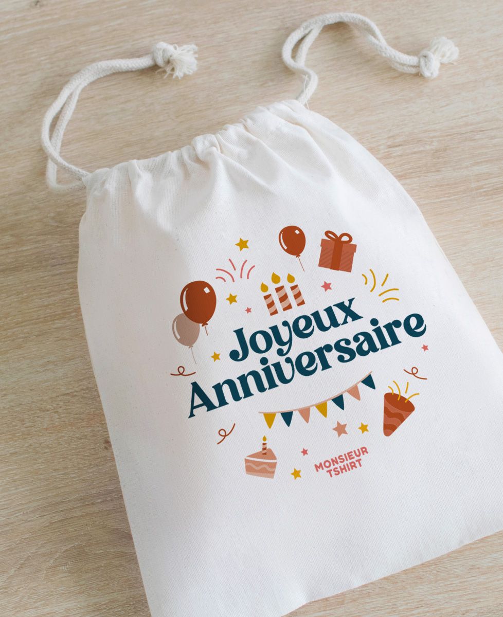 Emballage Joyeux anniversaire