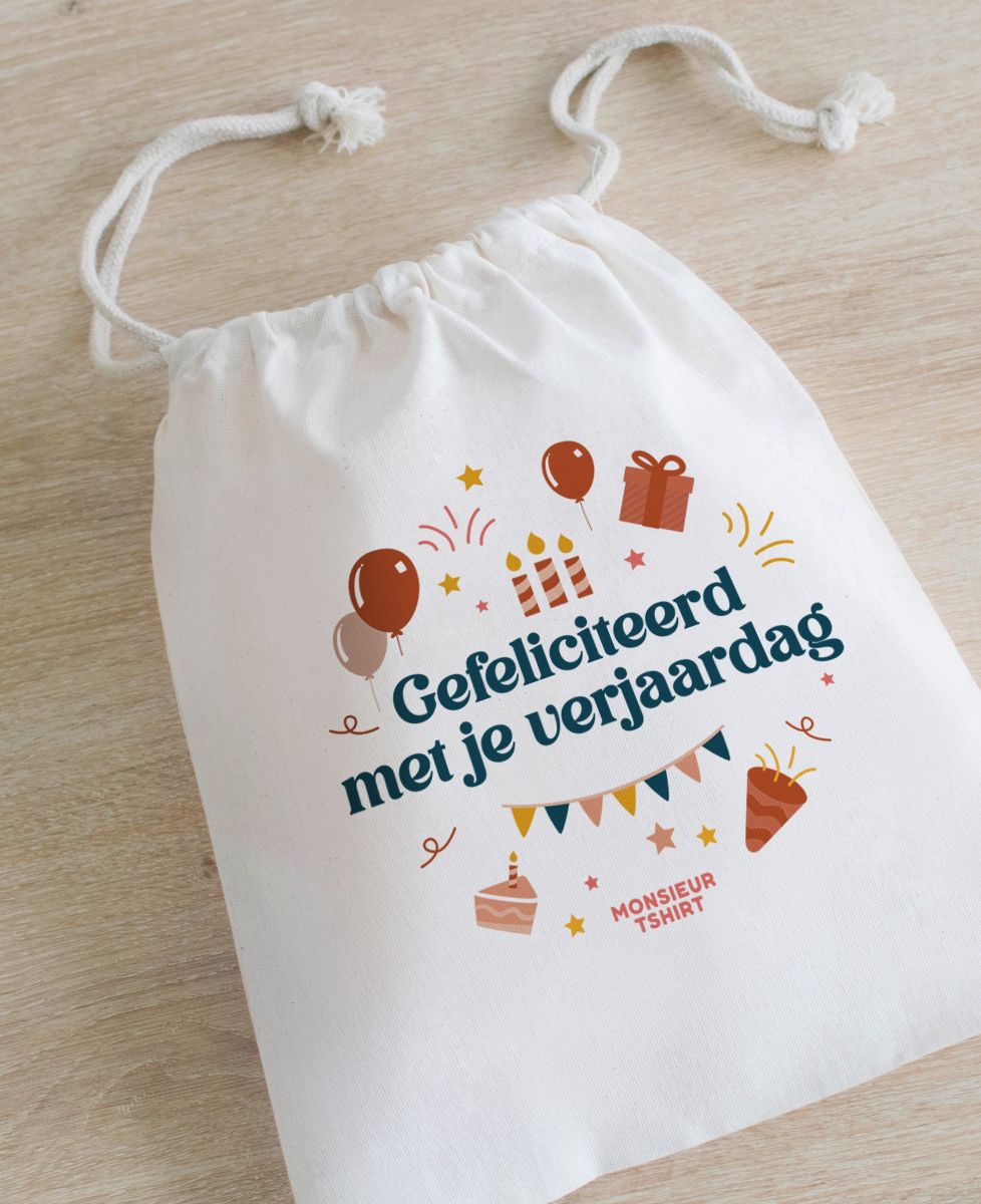 Verpakking Gefeliciteerd Met Je Verjaardag