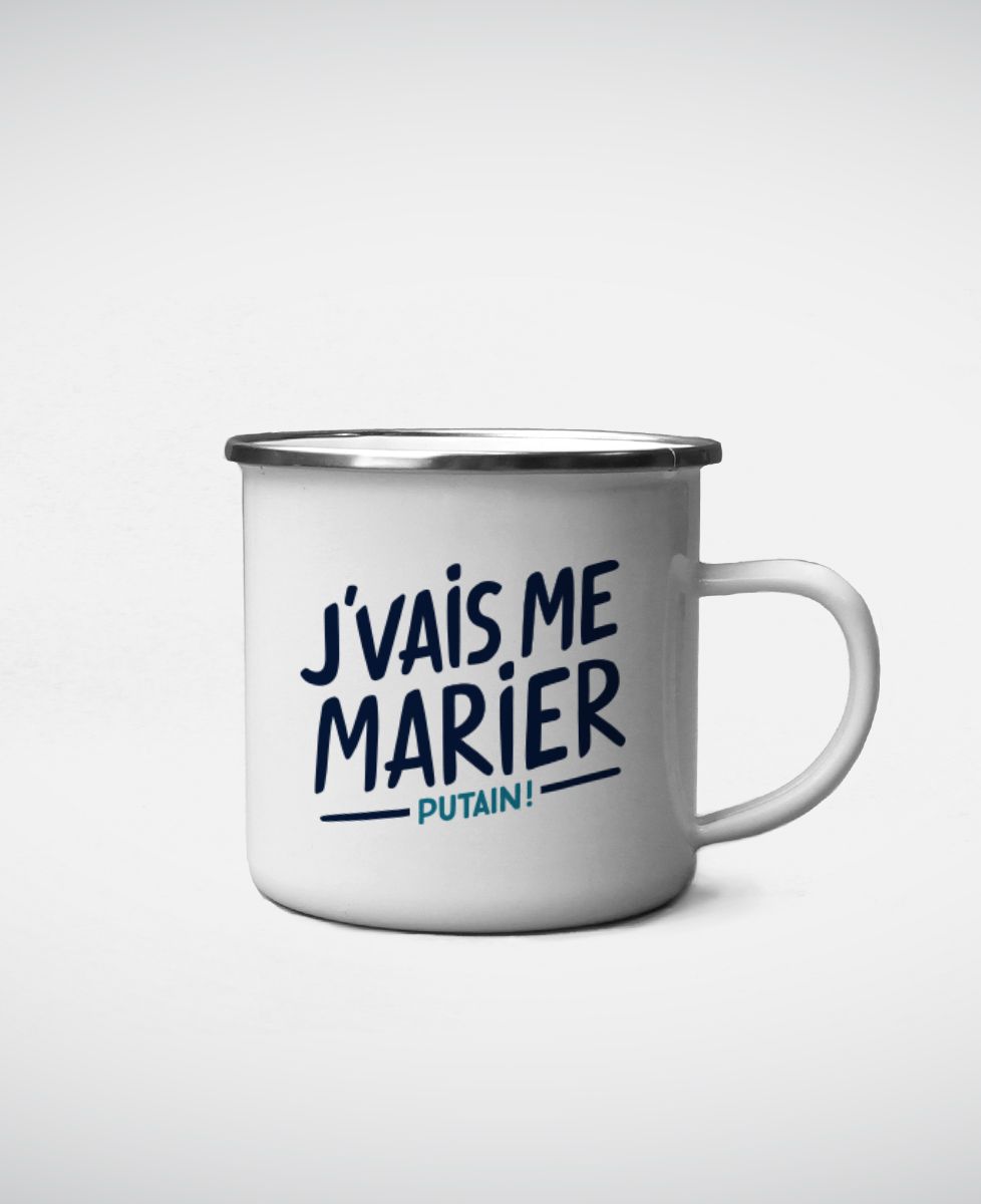Mug J'vais me marier putain !