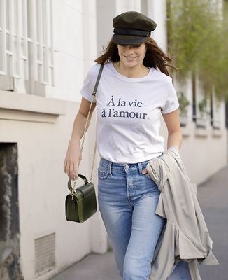 T-Shirt femme À la vie, à l'amour