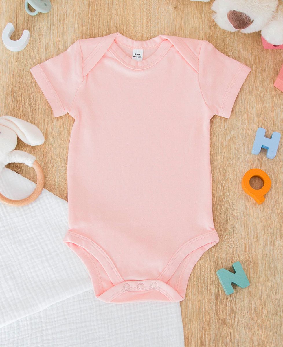Body para bebé Pequeño corazón bordado personalizado - Regalos para parejas