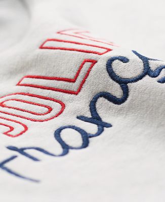 Sweatshirt femme Jolie française (Broderie)